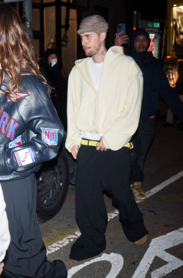 01.02 | Aparição de Justin e Hailey Bieber, Nova York.