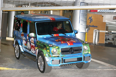 18.12 | Justin Bieber chegando ao Los Angeles Kings Valley Ice Center em Panorama City, CA.