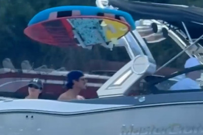 06.07 | Passeio de lancha com Hailey Bieber, Kendall Jenner e Jacob Elordi