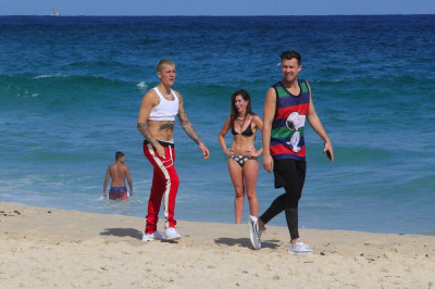 29.03 | Justin Bieber na praia de Ipanema, Rio de Janeiro