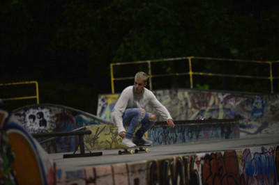 29.03 | Justin Bieber andando de skate no Aterro do Flamengo no Rio de Janeiro
