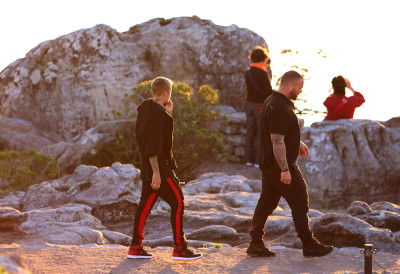 15.05 | Justin Bieber no Table Mountain na Cidade do Cabo, África do Sul