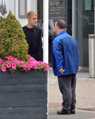 22.06 | Justin Bieber é fotografado em Kildare, Irlanda