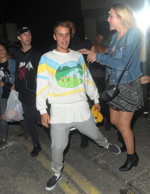 07.02 | Justin Bieber na Tape em Londres, Reino Unido