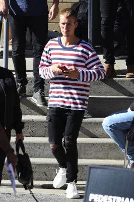 07.05 | Justin Bieber deixando o Qudos Bank Arena em Sydney, Austrália
