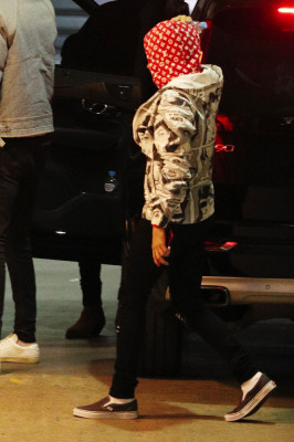 07.05 | Justin Bieber chegando na Qudos Bank Arena em Sydney, Austrália
