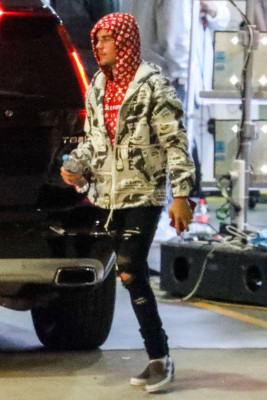 07.05 | Justin Bieber chegando na Qudos Bank Arena em Sydney, Austrália