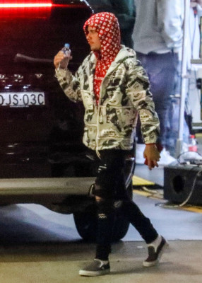 07.05 | Justin Bieber chegando na Qudos Bank Arena em Sydney, Austrália