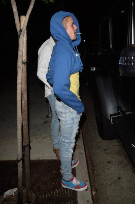 25.07 | Justin Bieber deixando o BOA Steakhouse em West Hollywood, Califórnia