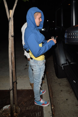 25.07 | Justin Bieber deixando o BOA Steakhouse em West Hollywood, Califórnia