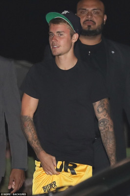 29.07 | Justin Bieber no Nobu em Malibu, Califórnia