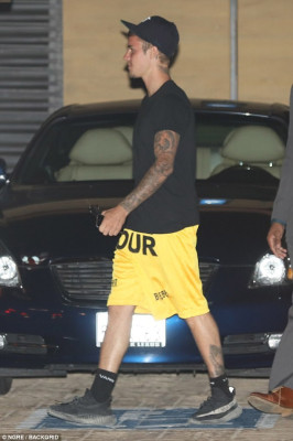 29.07 | Justin Bieber no Nobu em Malibu, Califórnia
