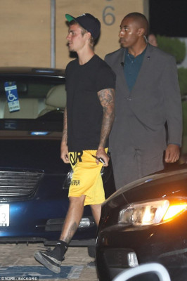29.07 | Justin Bieber no Nobu em Malibu, Califórnia