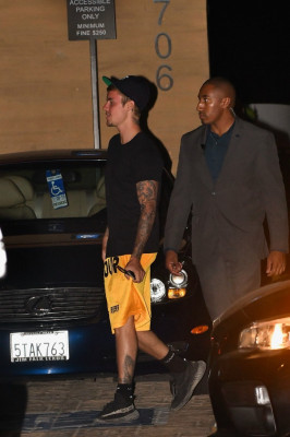 29.07 | Justin Bieber no Nobu em Malibu, Califórnia