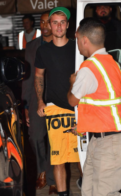 29.07 | Justin Bieber no Nobu em Malibu, Califórnia