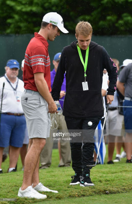 08.08 | Justin Bieber no PGA Championship em Charlotte, na Carolina do Norte