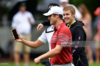 08.08 | Justin Bieber no PGA Championship em Charlotte, na Carolina do Norte