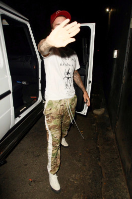 09.06 | Justin Bieber chegando no Delilah em West Hollywood, CA