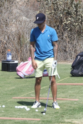 09.10 | Justin Bieber no Angeles National Golf Club em Tujunga, Califórnia