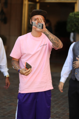 18.09 | Justin Bieber no hotel Montage em Beverly Hills, Califórnia
