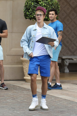 22.09 | Justin Bieber no hotel Montage em Beverly Hills, Califórnia