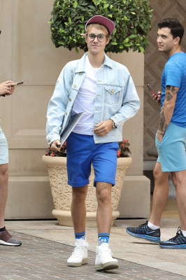 22.09 | Justin Bieber no hotel Montage em Beverly Hills, Califórnia