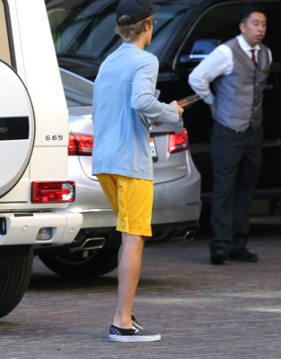 26.10 | Justin Bieber no hotel Montage em Beverly Hills, Califórnia