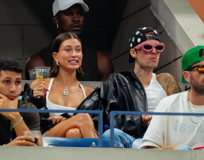 01.09 | Justin e Hailey Bieber no US Open de Tênis.