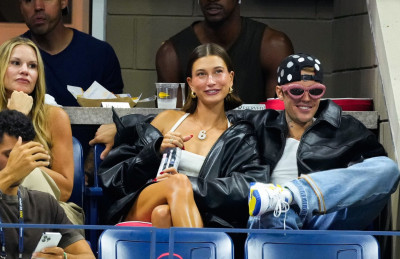 01.09 | Justin e Hailey Bieber no US Open de Tênis.