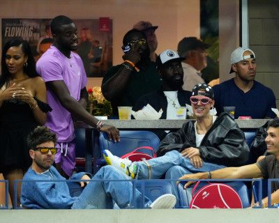 01.09 | Justin e Hailey Bieber no US Open de Tênis.