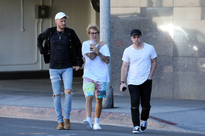 11.08 | Justin Bieber em Los Angeles, Califórnia