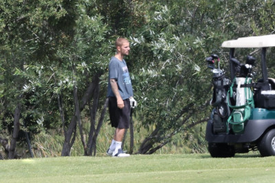 09.06 | Justin e Neima Khaila jogando golf em Los Angeles