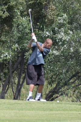 09.06 | Justin e Neima Khaila jogando golf em Los Angeles