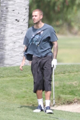 09.06 | Justin e Neima Khaila jogando golf em Los Angeles