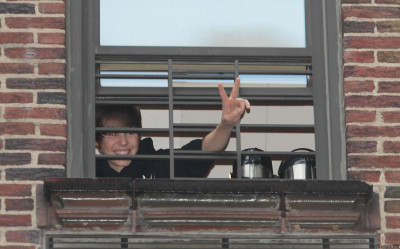 23.03 | Justin Bieber deixando os estúdios do David Letterman