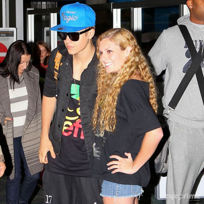 04.12 | Justin Bieber chegando em Miami