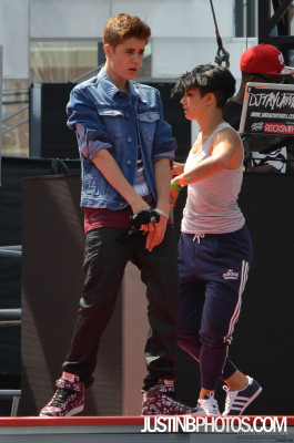 16.06 | Justin Bieber ensaiando para o MuchMusic Video Awards 2012