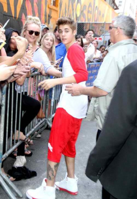 20.06 | Justin Bieber após participação no Late Show