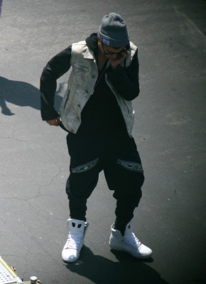 07.06 | Justin Bieber nos bastidores do clipe de As Long As You Love Me