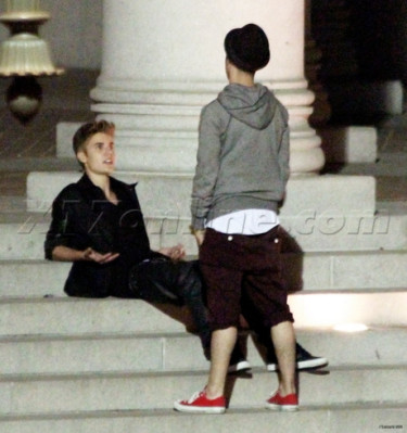 07.06 | Justin Bieber nos bastidores do clipe de As Long As You Love Me