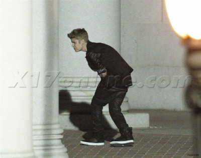 07.06 | Justin Bieber nos bastidores do clipe de As Long As You Love Me