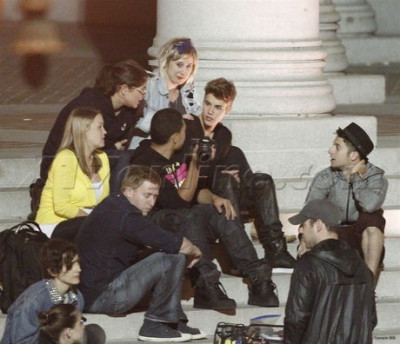 07.06 | Justin Bieber nos bastidores do clipe de As Long As You Love Me