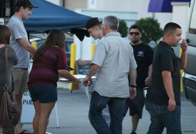 28.08 | Justin Bieber deixando o ensaio para a Believe Tour