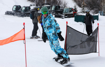 31.12 | Aproveitando uma manhã de snowboard com os amigos em Aspen