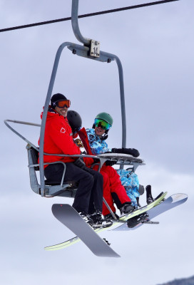 31.12 | Aproveitando uma manhã de snowboard com os amigos em Aspen