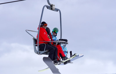 31.12 | Aproveitando uma manhã de snowboard com os amigos em Aspen