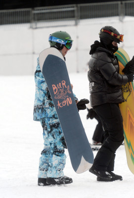 31.12 | Aproveitando uma manhã de snowboard com os amigos em Aspen