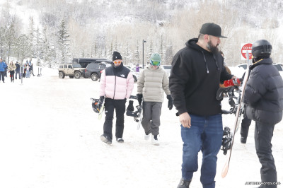 30.12 | Em uma descida de snowboard em Aspen