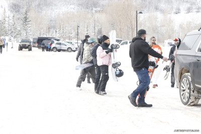 30.12 | Em uma descida de snowboard em Aspen