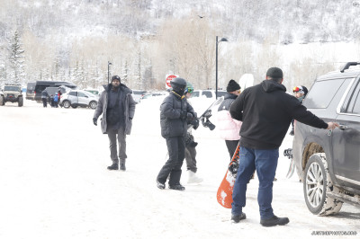 30.12 | Em uma descida de snowboard em Aspen